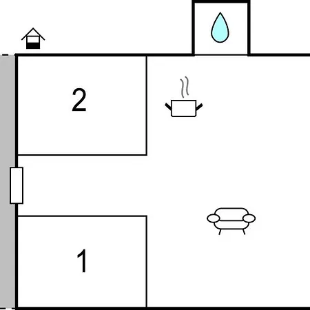 2 Bedroom Beautiful In *